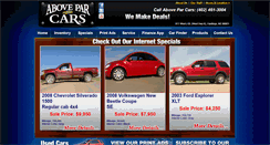 Desktop Screenshot of aboveparcars.net